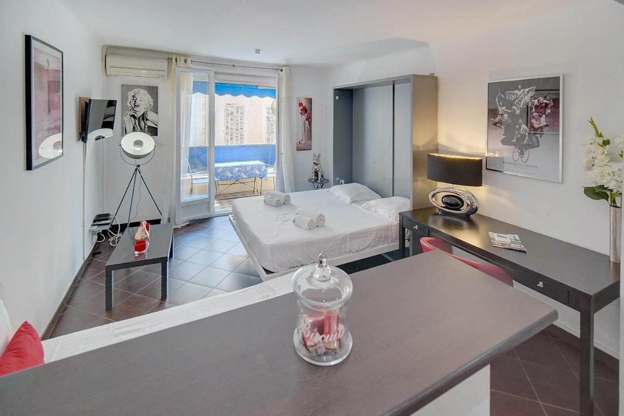 Immogroom -Terrace -Air Conditioning - City-Center Cannes Extérieur photo